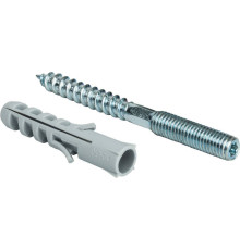 Шпилька сантехническая STOUT M8x80 мм с дюбелем SAC-0020-400880