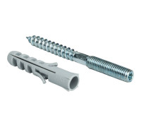 Шпилька сантехническая STOUT M8x100 мм с дюбелем SAC-0020-400100