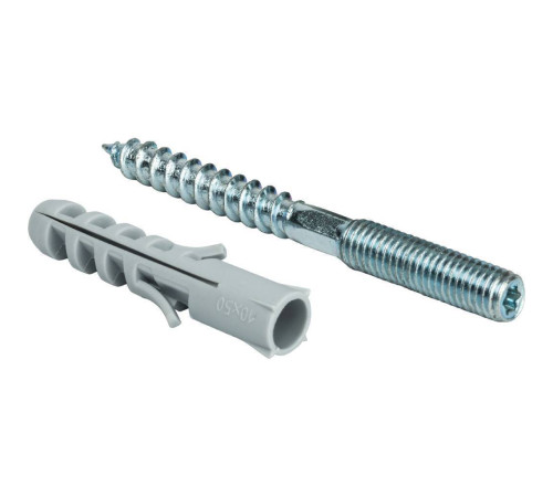 Шпилька сантехническая STOUT M8x100 мм с дюбелем SAC-0020-400100