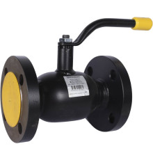 Кран шаровой стальной BROEN Ballomax фланцевый DN 40 PN 40 полный проход с рукояткой 585464