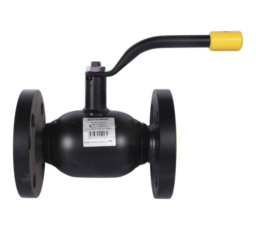 Кран шаровой стальной BROEN Ballomax фланцевый DN 40 PN 40 полный проход с рукояткой 585464