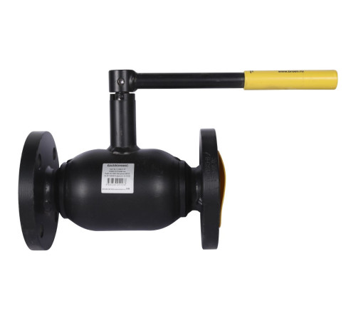 Кран шаровой стальной BROEN Ballomax фланцевый DN 50 PN 16 полный проход с рукояткой 585465