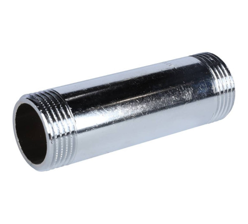 Удлинитель хромированный STOUT 1 x 100 мм Н-Н SFT-0061-001100