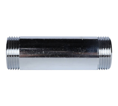 Удлинитель хромированный STOUT 1 x 100 мм Н-Н SFT-0061-001100