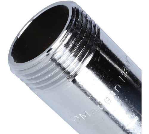 Удлинитель хромированный STOUT 1 x 100 мм Н-Н SFT-0061-001100