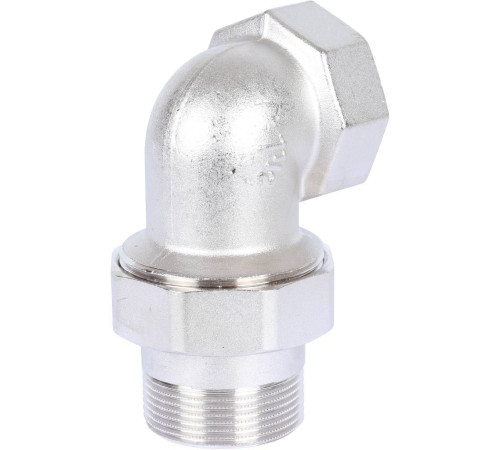 Соединение угловое разъемное STOUT американка ВН 1 1/2 O-ring никелированное SFT-0057-000112
