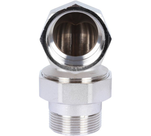 Соединение угловое разъемное STOUT американка ВН 1 1/2 O-ring никелированное SFT-0057-000112