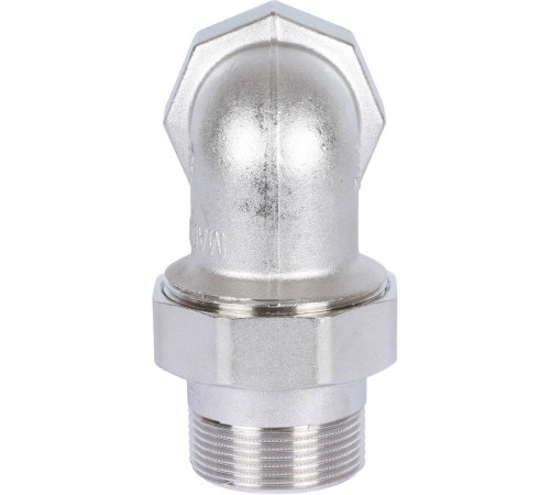 Соединение угловое разъемное STOUT американка ВН 1 1/2 O-ring никелированное SFT-0057-000112