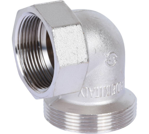 Соединение угловое разъемное STOUT американка ВН 1 1/2 O-ring никелированное SFT-0057-000112