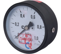 Манометр общетехнический РОСМА ТМ-310Т.00 0-1 МПа G1/4 осевой 63 мм 00000008922