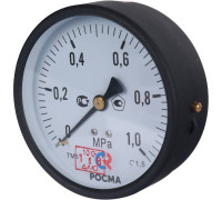 Манометр осевой РОСМА ТМ-510Т.00 100 мм 1 МПа G1/2 00000000908