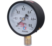 Манометр стандартный Росма ТМ-510Р 100 мм 0.6 МПа G1/2 150 °C 00000006832