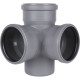 Крестовина двухплоскостная Sinikon 110x110x110 мм 87° 512041.R