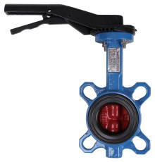 Затвор дисковый поворотный Tecofi VPI4448 DN 50 PN 16 межфланцевый с ручкой VPI4448-02EP0050