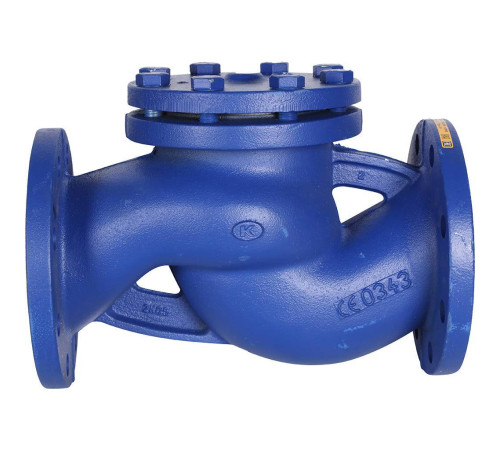 Клапан обратный подъемный Zetkama 287A DN 100 PN16 фланцевый чугунный 287A100C31