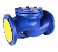 Клапан обратный подъемный Zetkama 287A DN 125 PN16 фланцевый чугунный 287A125C31