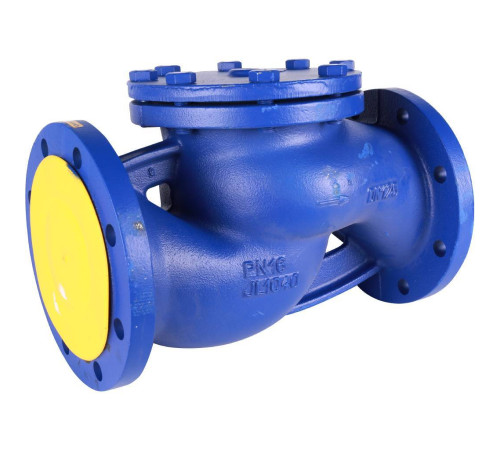 Клапан обратный подъемный Zetkama 287A DN 125 PN16 фланцевый чугунный 287A125C31