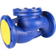 Клапан обратный подъемный Zetkama 287A DN 125 PN16 фланцевый чугунный 287A125C31