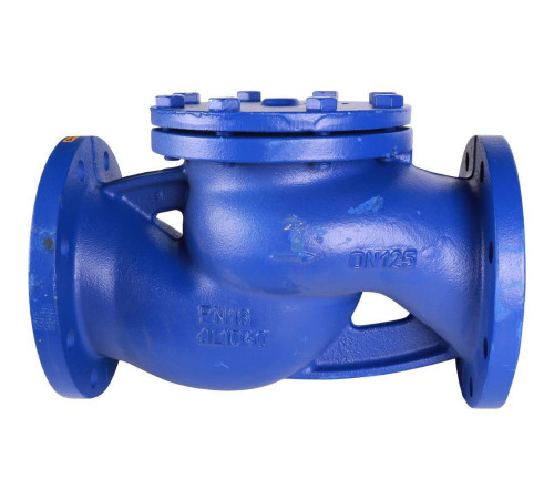 Клапан обратный подъемный Zetkama 287A DN 125 PN16 фланцевый чугунный 287A125C31
