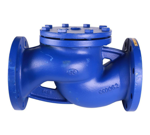 Клапан обратный подъемный Zetkama 287A DN 125 PN16 фланцевый чугунный 287A125C31