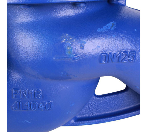 Клапан обратный подъемный Zetkama 287A DN 125 PN16 фланцевый чугунный 287A125C31