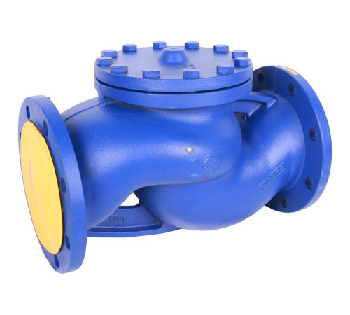 Клапан обратный подъемный Zetkama 287A DN 150 PN 16 фланцевый чугунный 287A150C31