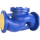 Клапан обратный подъемный Zetkama 287A DN 150 PN 16 фланцевый чугунный 287A150C31