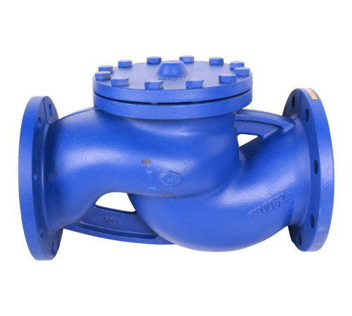 Клапан обратный подъемный Zetkama 287A DN 150 PN 16 фланцевый чугунный 287A150C31