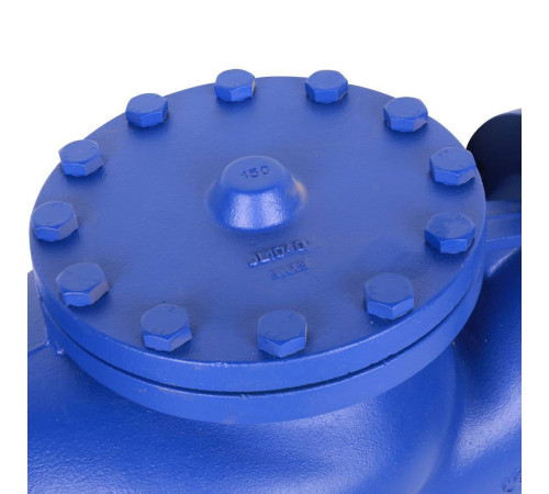 Клапан обратный подъемный Zetkama 287A DN 150 PN 16 фланцевый чугунный 287A150C31