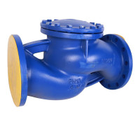 Клапан обратный подъемный Zetkama 287A DN 200 PN 16 фланцевый чугунный 287A200C31