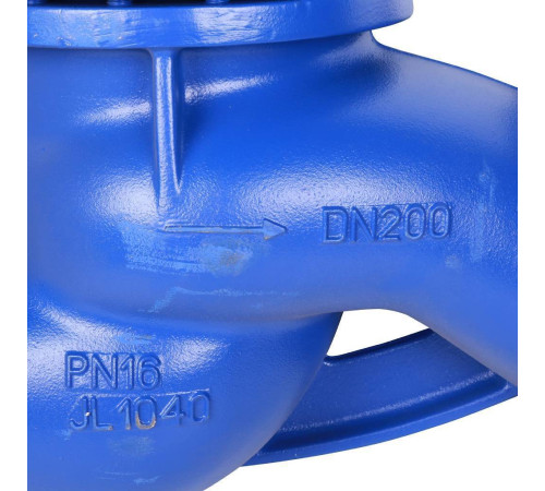 Клапан обратный подъемный Zetkama 287A DN 200 PN 16 фланцевый чугунный 287A200C31