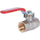 Кран шаровой ROMMER 1/2 ВР/ВР ручка рычаг RBV-0001-0110315