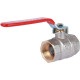 Кран шаровой ROMMER 1 1/4 ВР/ВР ручка рычаг RBV-0001-0110332