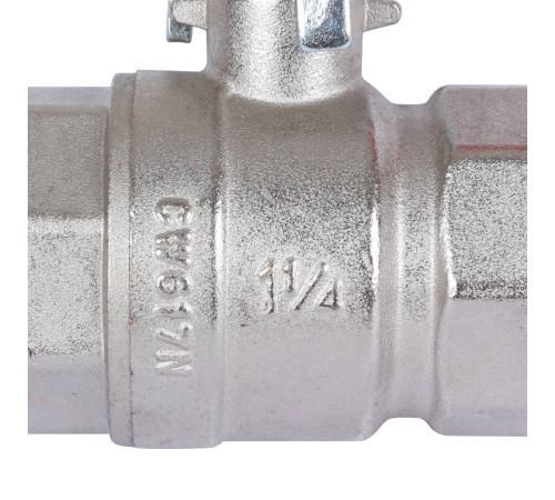 Кран шаровой ROMMER 1 1/4 ВР/ВР ручка рычаг RBV-0001-0110332