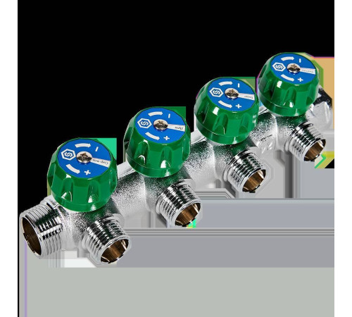 Коллектор регулирующий STOUT 3/4 4 отвода 1/2 SMB-6850-341204