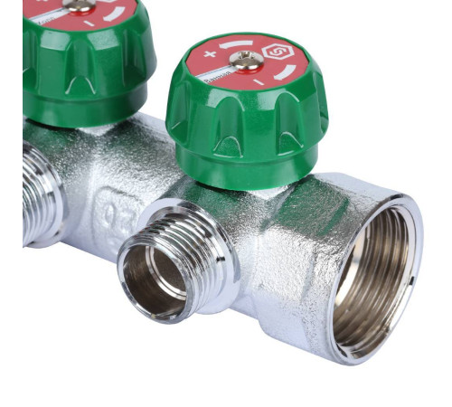 Коллектор регулирующий STOUT 2 выхода 1 x 1/2 SMB-6850-011202