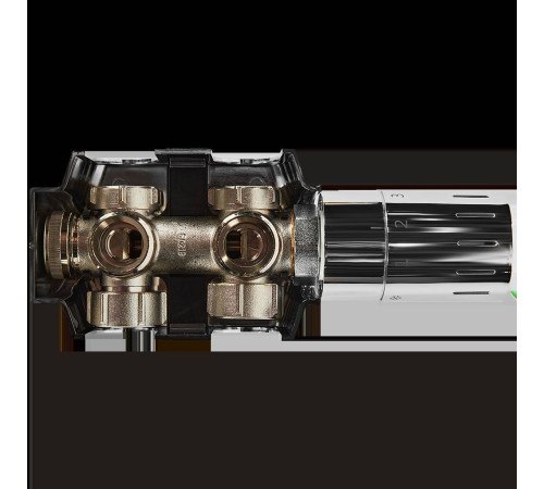 Комплект Meibes Design Line для нижнего подключения хром F12161