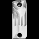Радиатор биметаллический ROMMER Plus BM 200 10 секций боковое подключение RAL 9016 RBM-3210-020010