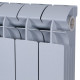 Радиатор биметаллический Global STYLE PLUS 500 12 секций боковое подключение серый матовый металлик 155272