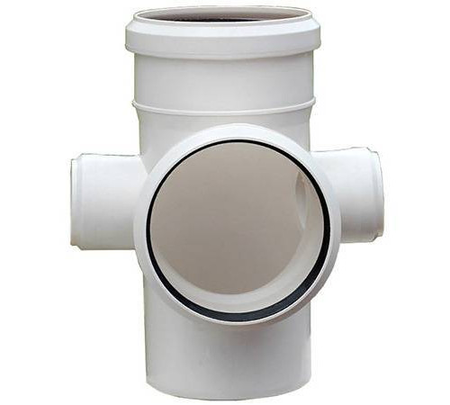 Крестовина двухсторонняя Sinikon КОМФОРТ ПЛЮС 110/110/50 мм 87° 512037.K