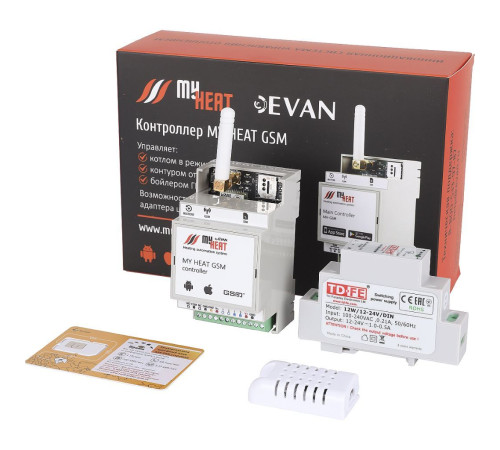 Термостат ЭВАН MyHeat GSM 6282