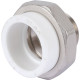 Муфта разъемная Политэк PP-R with наружной резьбой 63 мм x 2 белая 7000263002