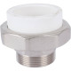 Муфта разъемная Политэк PP-R with наружной резьбой 63 мм x 2 белая 7000263002