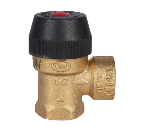 Клапан предохранительный для отопления STOUT 1/2x1/2 6 бар SVS-0010-016015