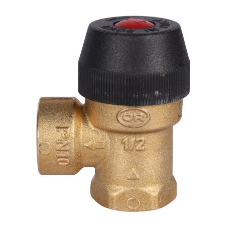Клапан предохранительный для отопления STOUT 1/2x1/2 6 бар SVS-0010-016015