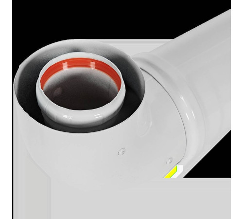 Комплект дымохода ROMMER Антилед 60/100 1000 мм для Baxi и Viessmann RCA-6010-211000