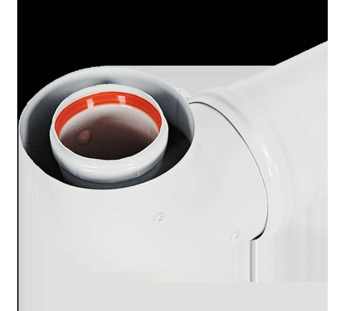 Комплект дымохода ROMMER Антилед универсальный 60/100 1000 мм RCA-6010-251000