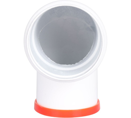 Отвод коаксиальный ROMMER 80 мм 90° M/F RCA-0080-000090