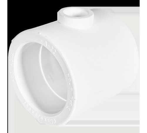Тройник переходной Pro Aqua PP-R 63x20x63 мм белый PA14560P