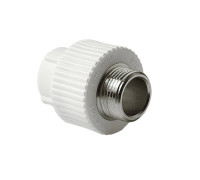 Муфта комбинированная Pro Aqua PP-R 32x1/2 НР белая PA23015P